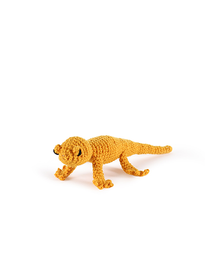mini gecko crochet pattern